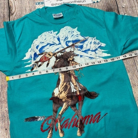 VINTAGE Deadstock Single Stitch Graphic T-Shirt Size Medium (38-40) - Picture 4 of 8